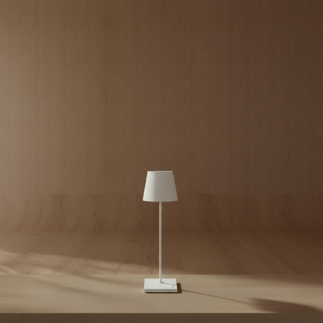 Ferwyn - Trådløs Oppladbar Bordlampe i Aluminium