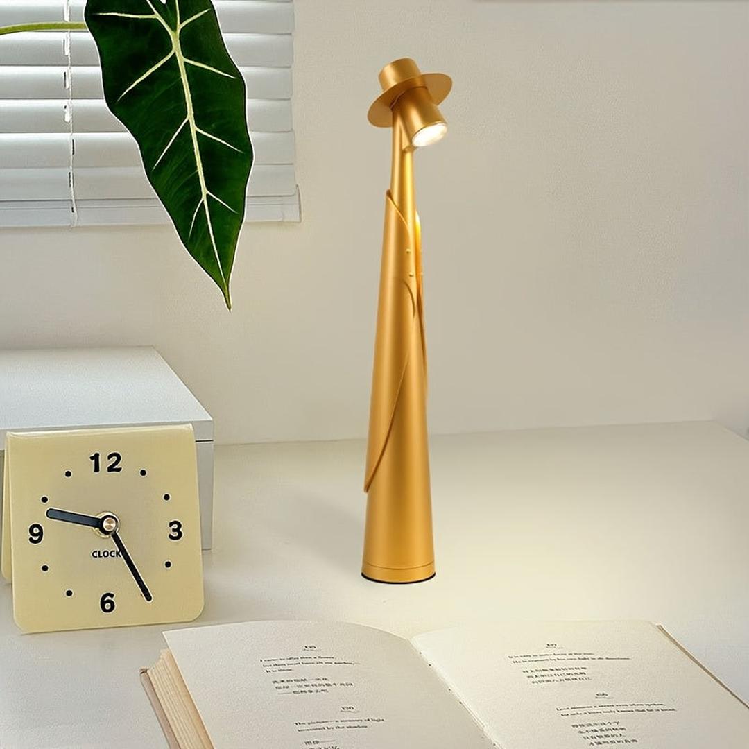 Kaprin - Oppladbar LED Skrivebordslampe med Hatteform