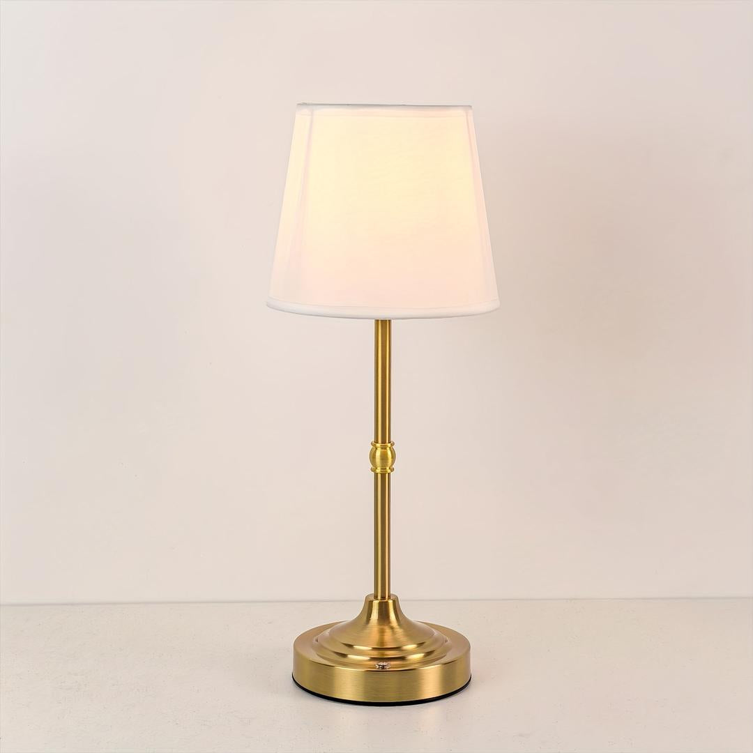 Brasco - Oppladbar Bordlampe med Stoffskjerm