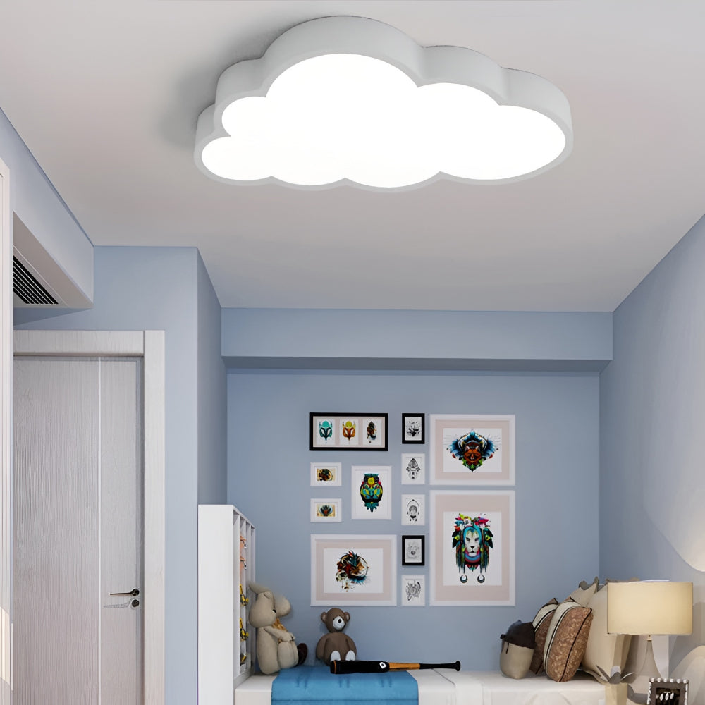 Skymyra - LED-taklampe i skyform for barnerom