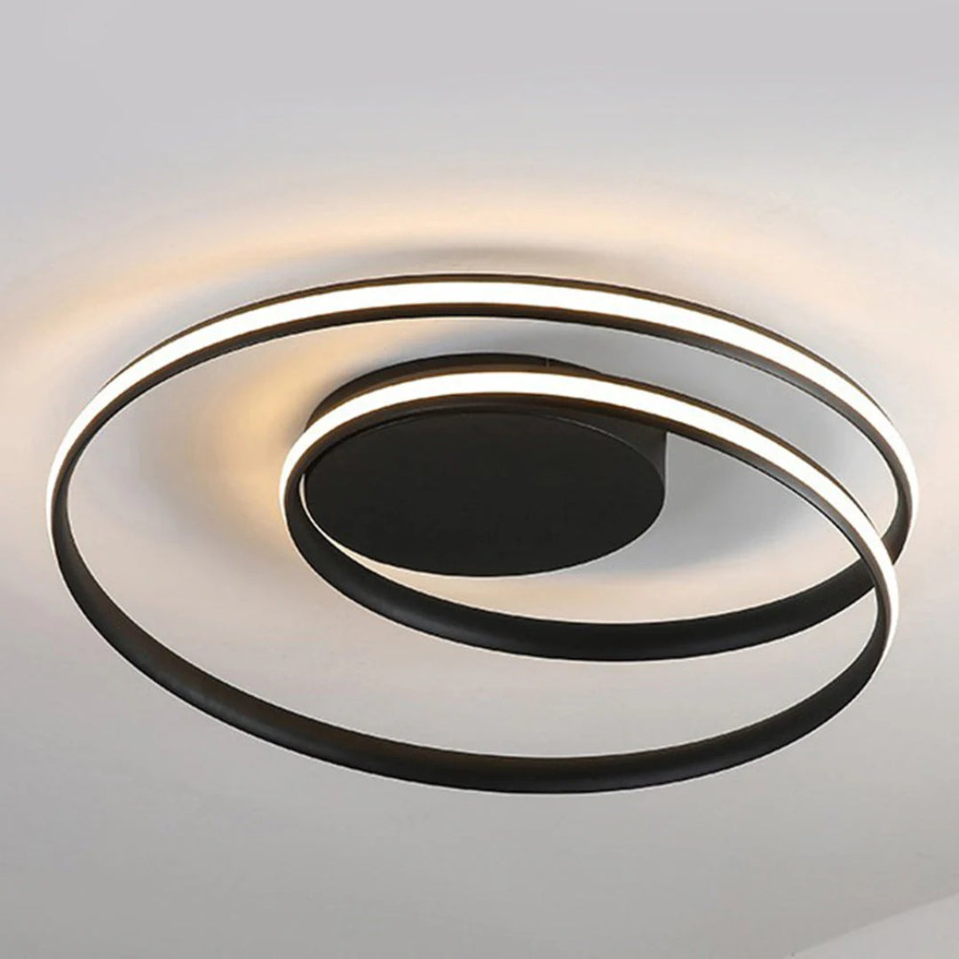 Ferronia - Moderne Ring Taklampe i Jern
