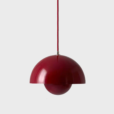 Halvora - Halvrund hengelampe i macaron-stil