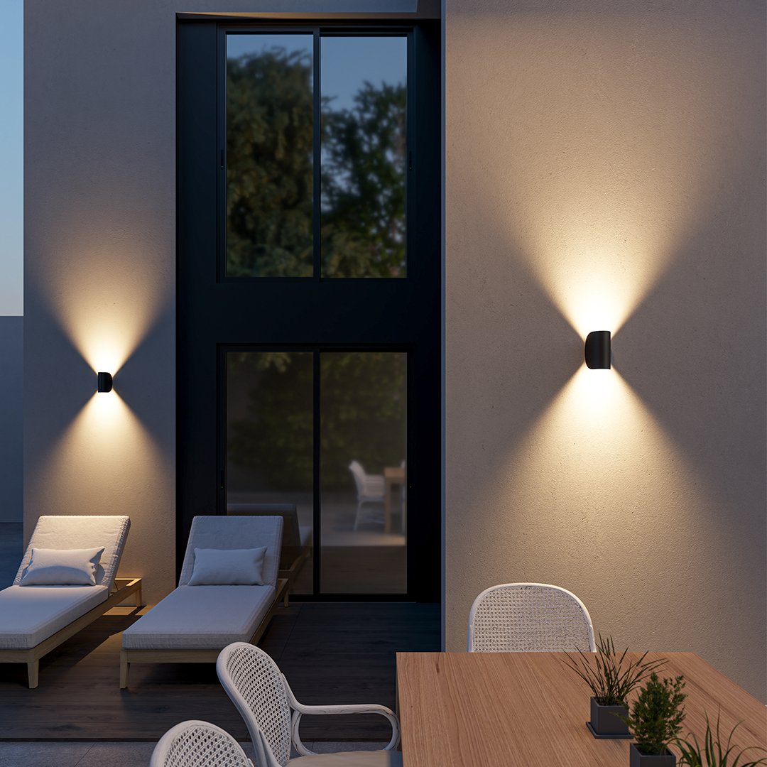 Vridora - Dreibar LED-vegglampe for inne og ute