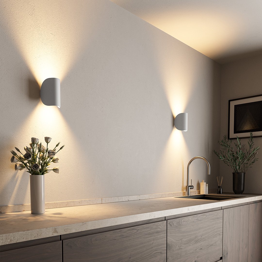 Vridora - Dreibar LED-vegglampe for inne og ute