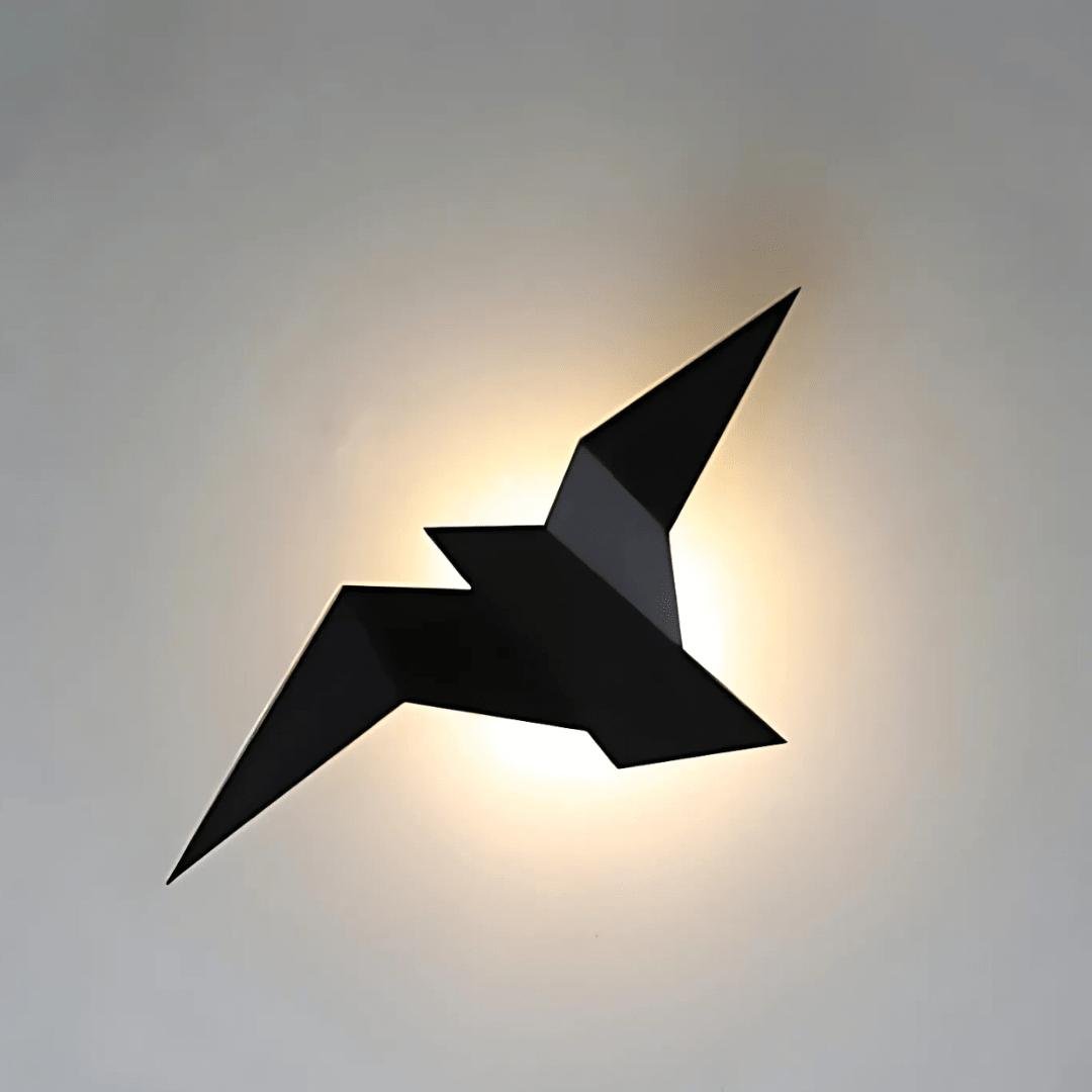 Faltura - Unik Vegglampe i Origami-stil