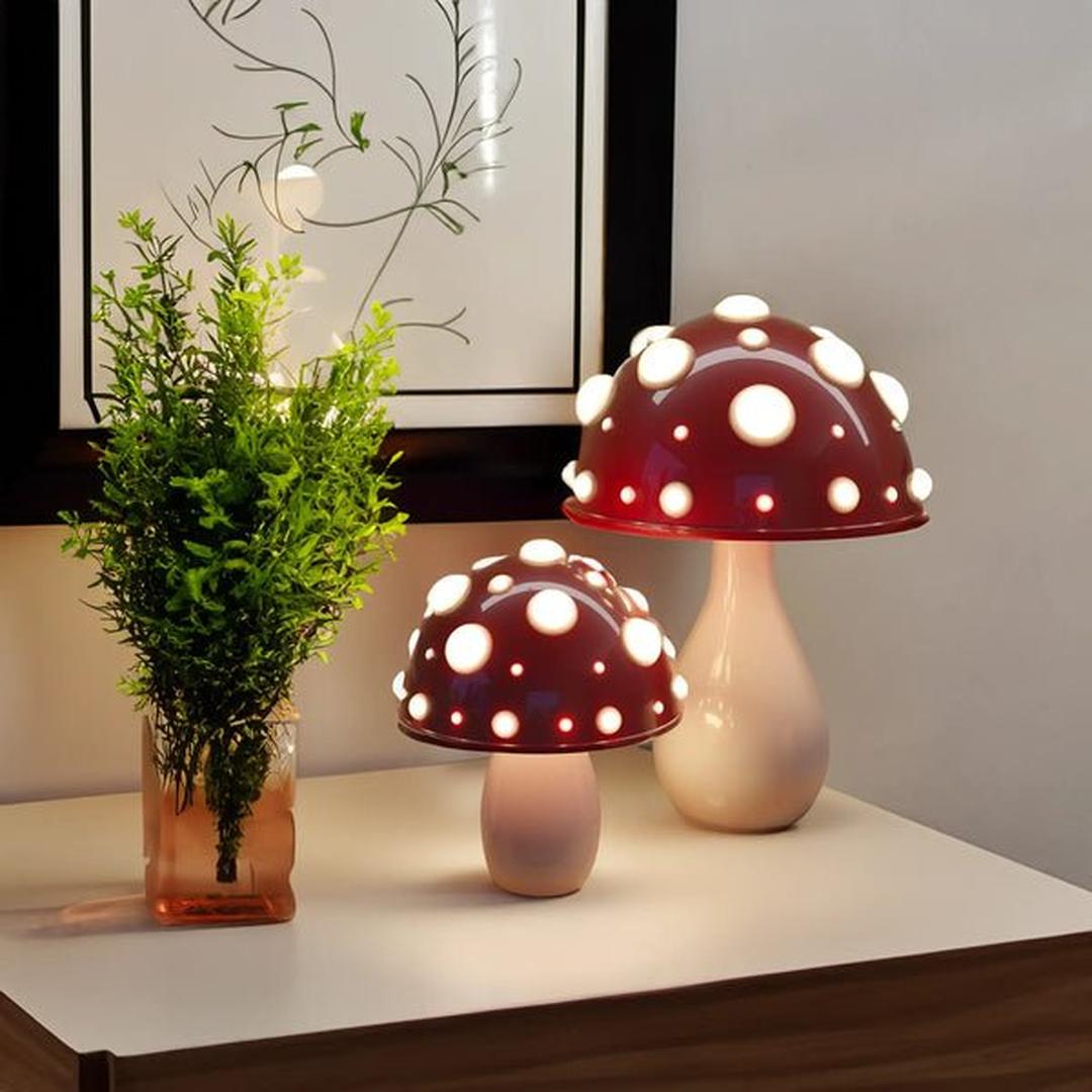 Nimbria - Dekorativ Bordlampe med Moderne Design