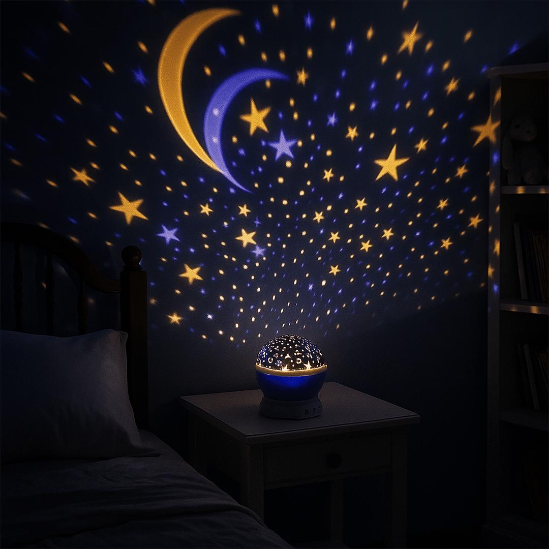 Noxella - Stjerneprojektor Nattlampe LED