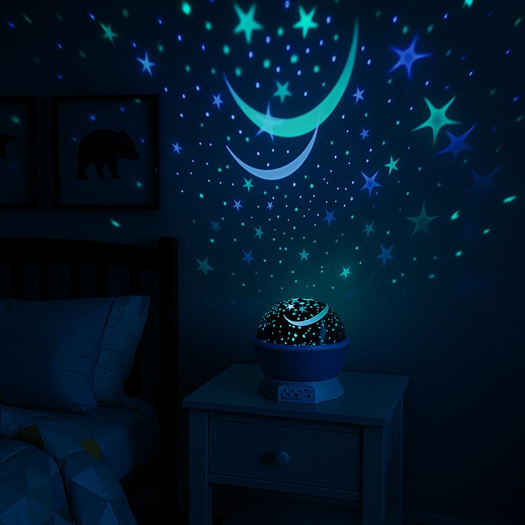 Noxella - Stjerneprojektor Nattlampe LED