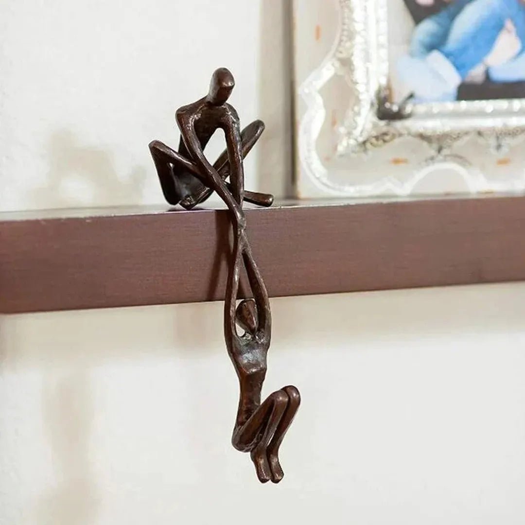 Symbrelle - Dekorativ Skulpturfigur – Kjærlighet og Styrke