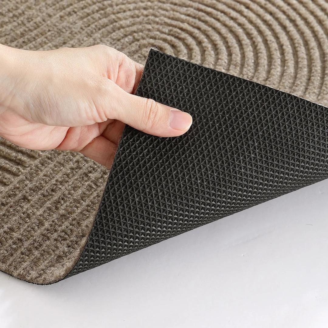 Tervika - 3D-rilledørmat i polyester med sklisikkert underlag