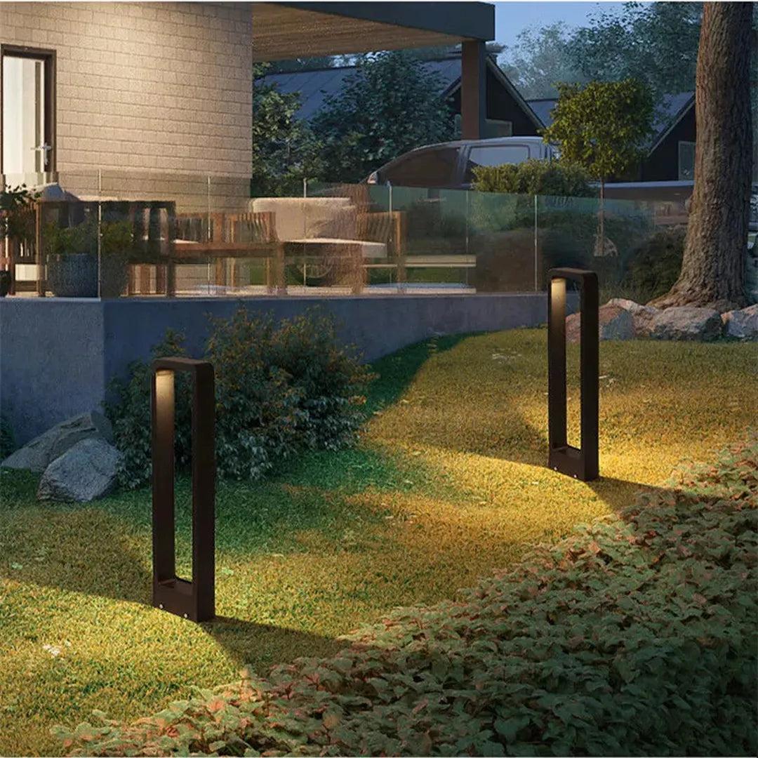 Glomera - Utendørs Bakkelampe med LED