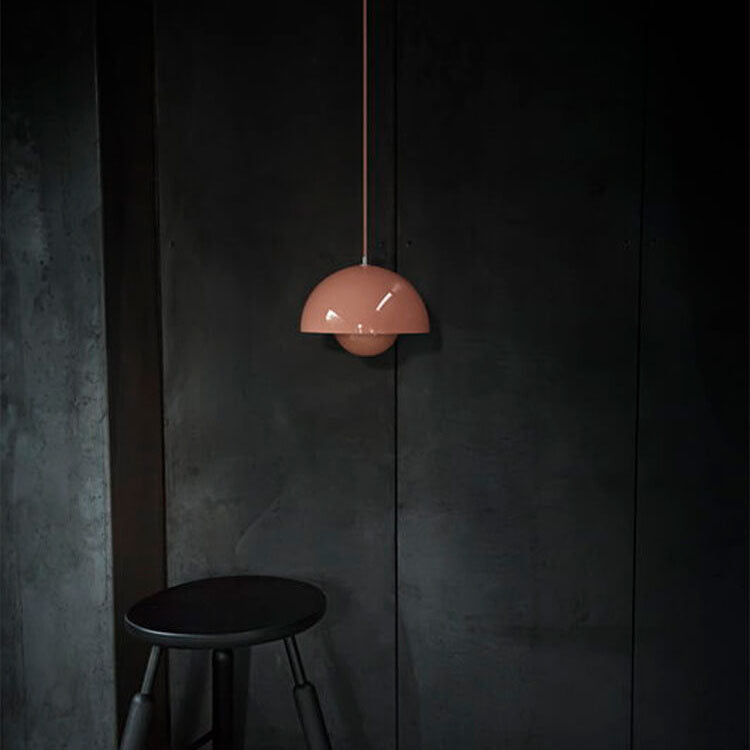 Halvora - Halvrund hengelampe i macaron-stil