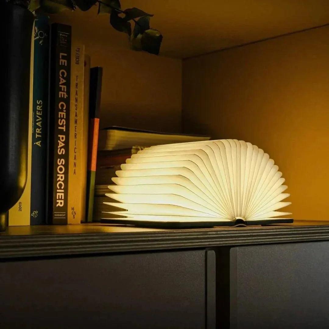 Foliora - Foldbar LED Bordlampe, Oppladbar med 360° Design