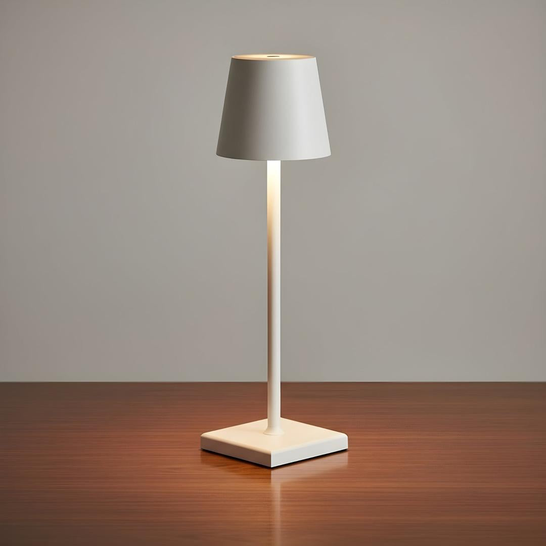 Ferwyn - Trådløs Oppladbar Bordlampe i Aluminium