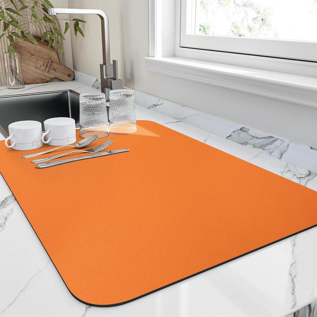 Kaffora - Absorberende diatomittmatte for kjøkkenbenk