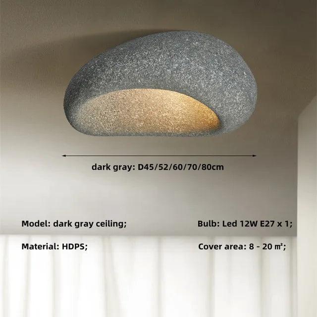 Rovena - Wabi-sabi taklampe med matt overflate