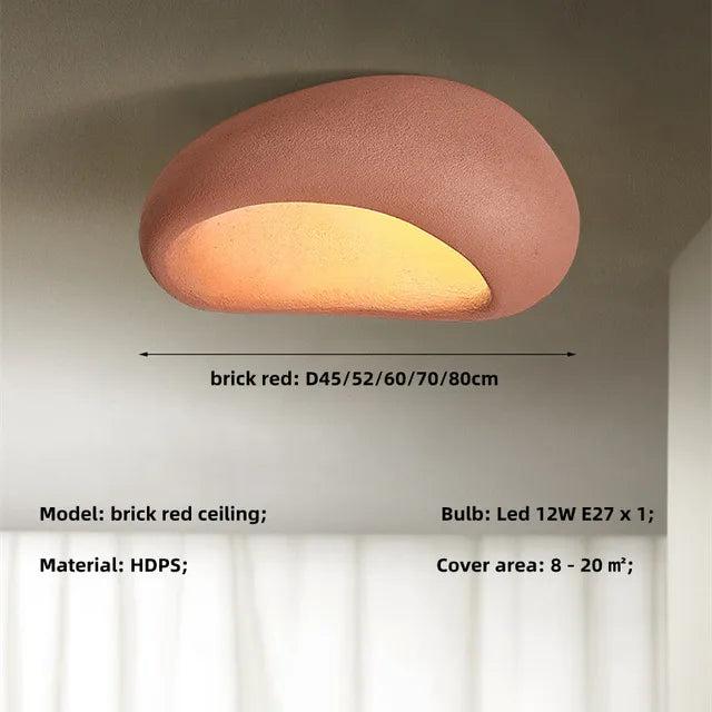 Rovena - Wabi-sabi taklampe med matt overflate