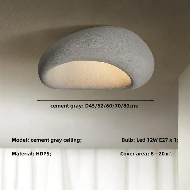 Rovena - Wabi-sabi taklampe med matt overflate