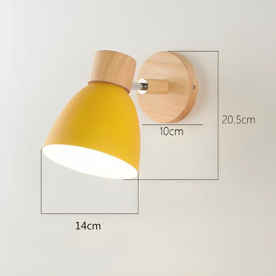 Fjellro - Minimalistisk skandinavisk vegglampe