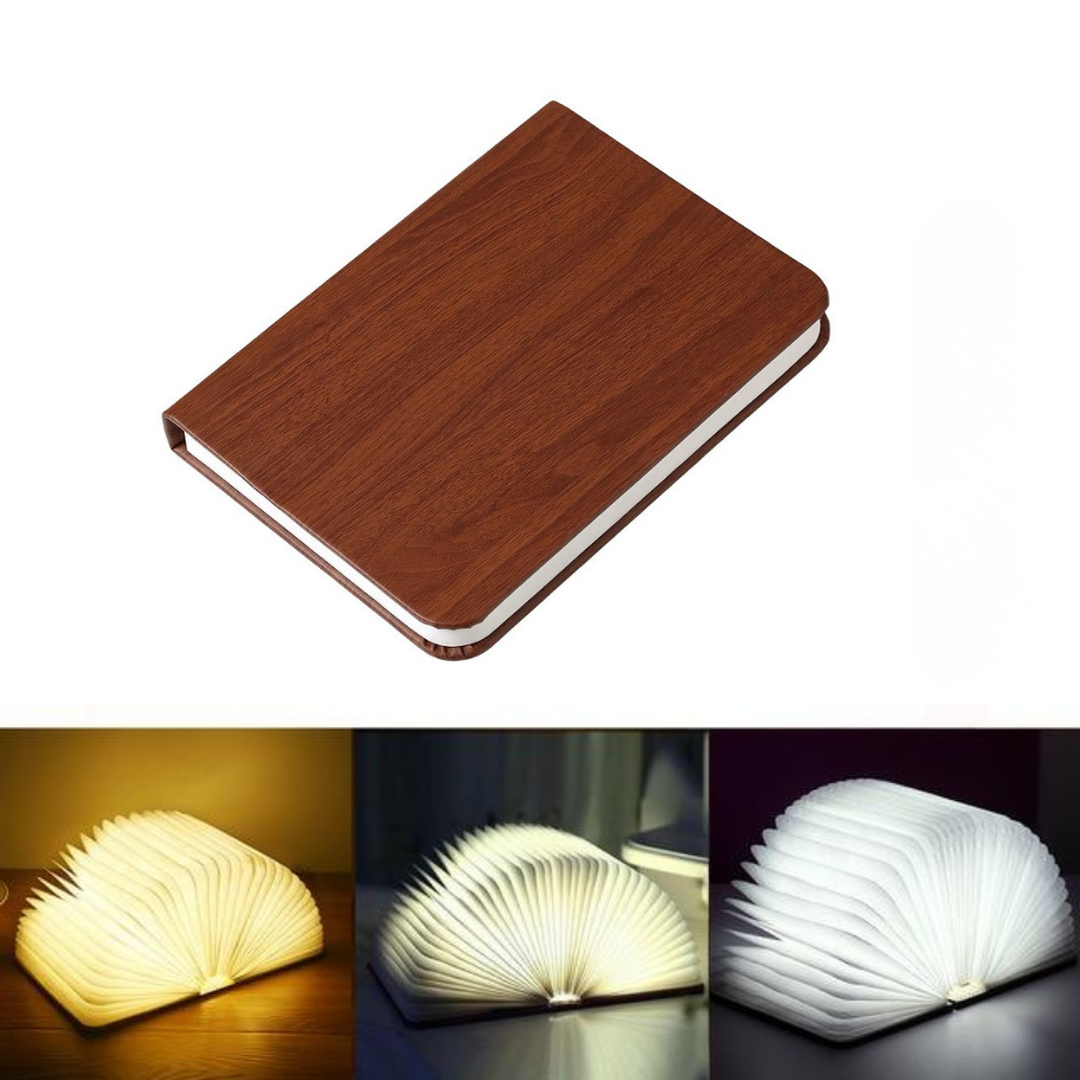 Foliora - Foldbar LED Bordlampe, Oppladbar med 360° Design