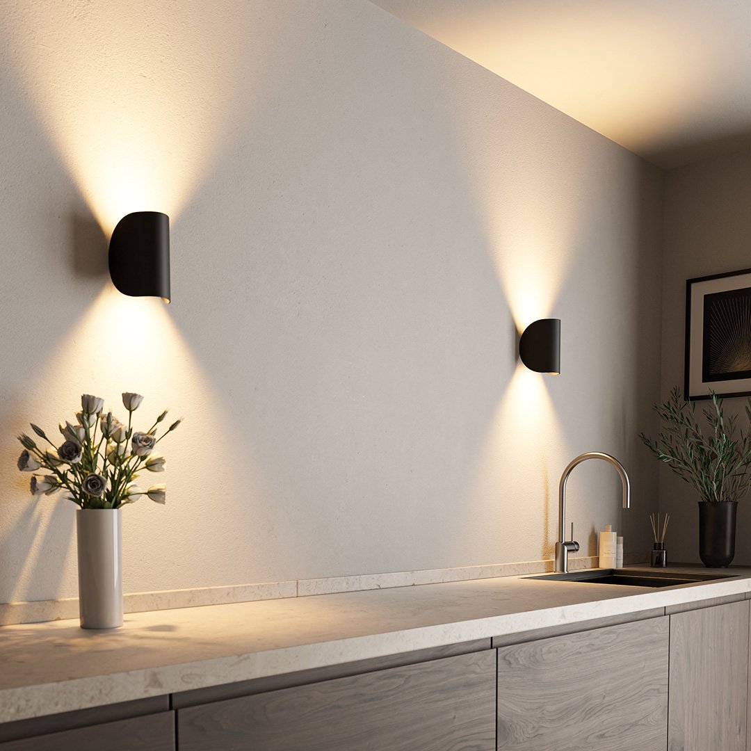 Vridora - Dreibar LED-vegglampe for inne og ute