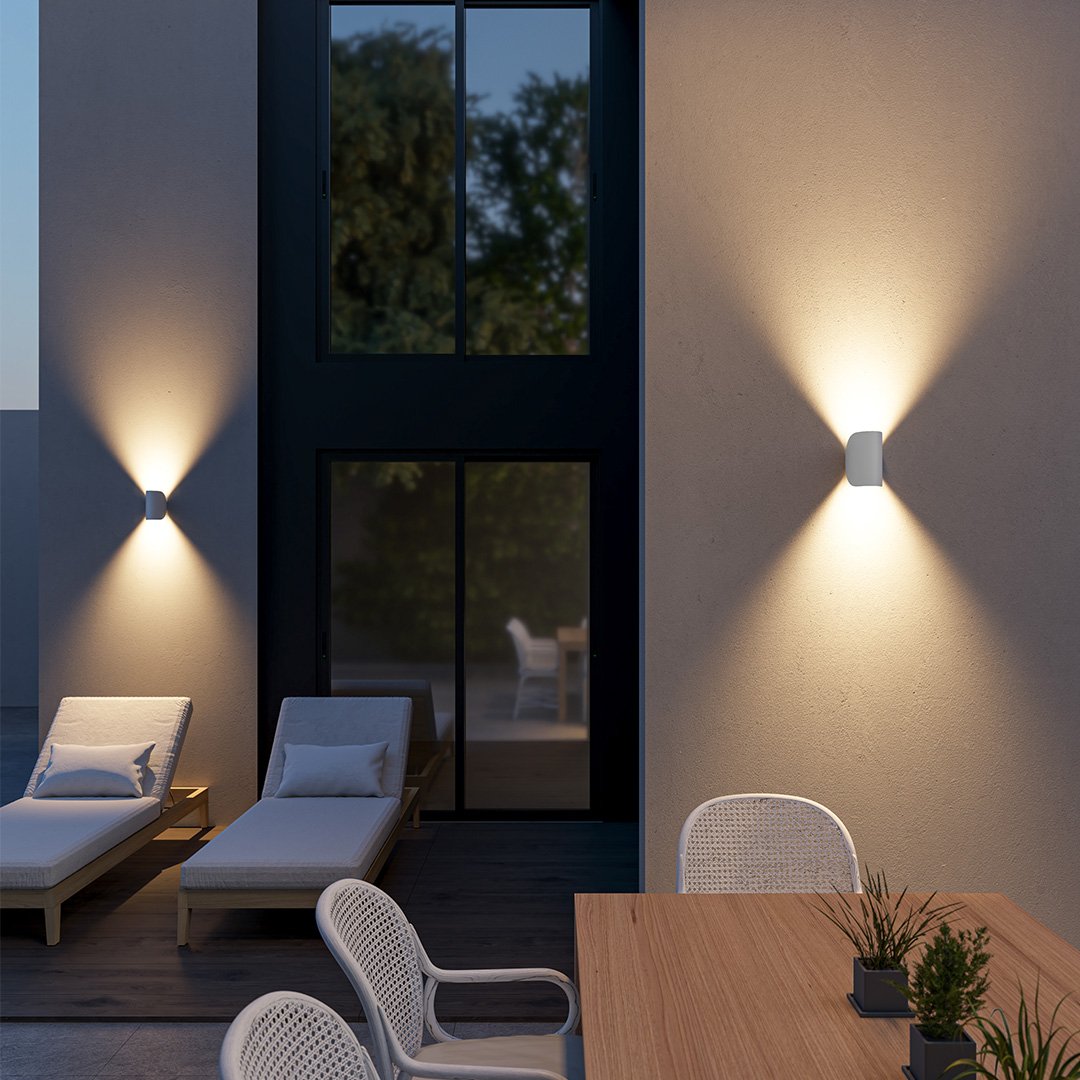 Vridora - Dreibar LED-vegglampe for inne og ute