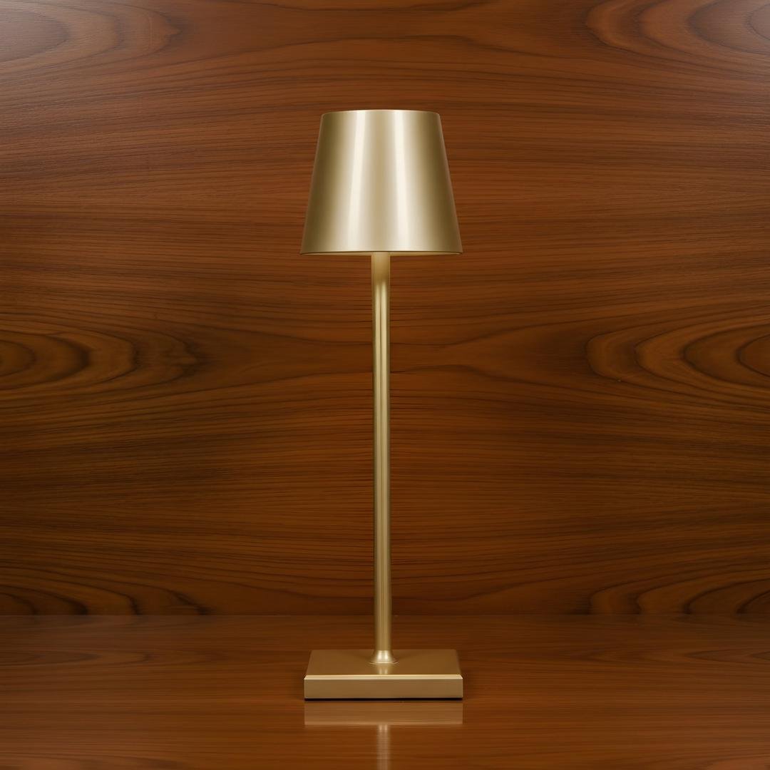 Ferwyn - Trådløs Oppladbar Bordlampe i Aluminium
