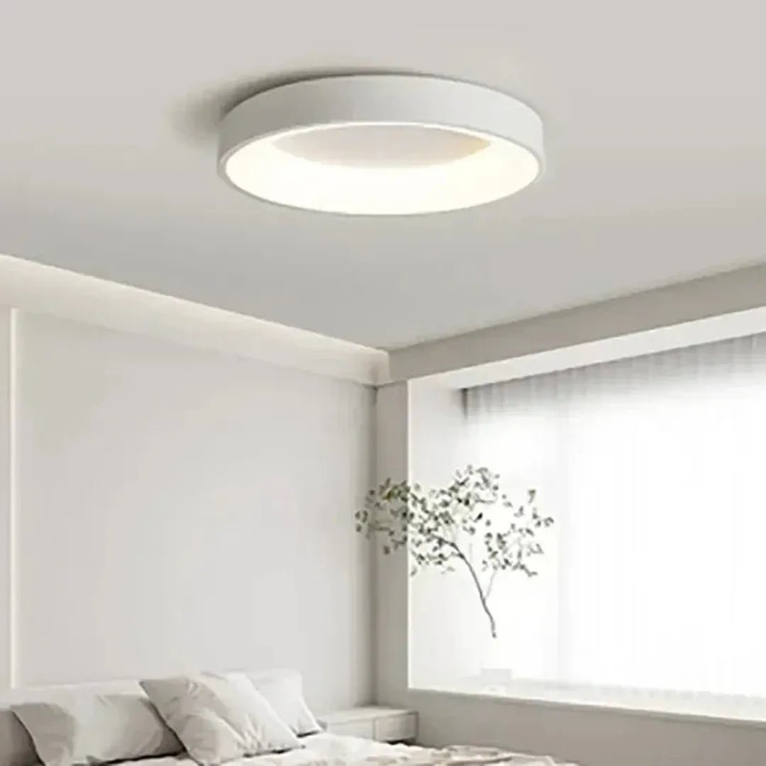 Lysandra - Skandinavisk Rund LED Plafondlampe
