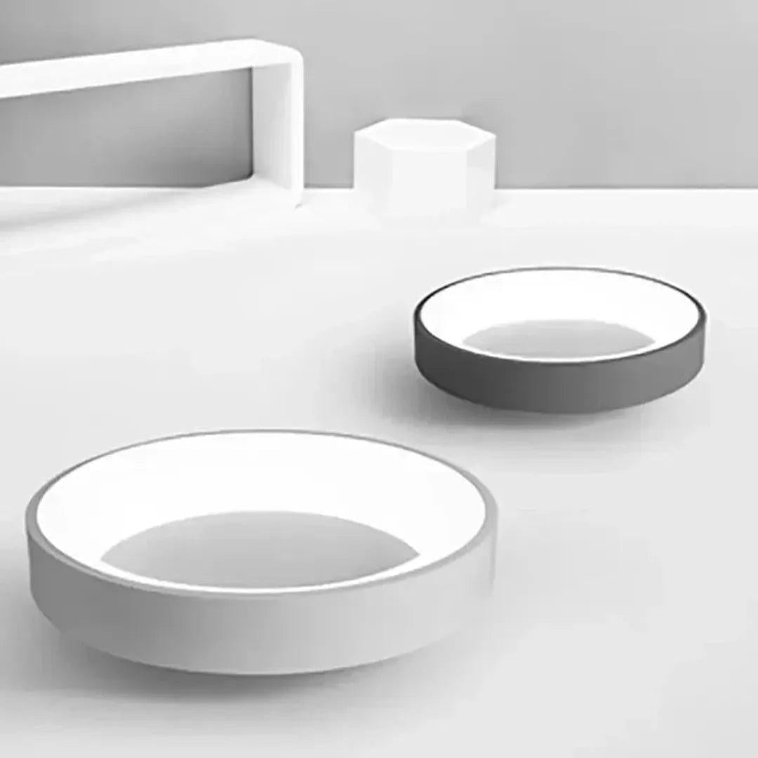 Lysandra - Skandinavisk Rund LED Plafondlampe