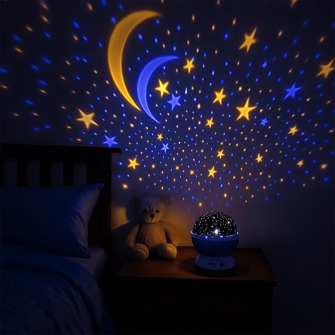 Noxella - Stjerneprojektor Nattlampe LED