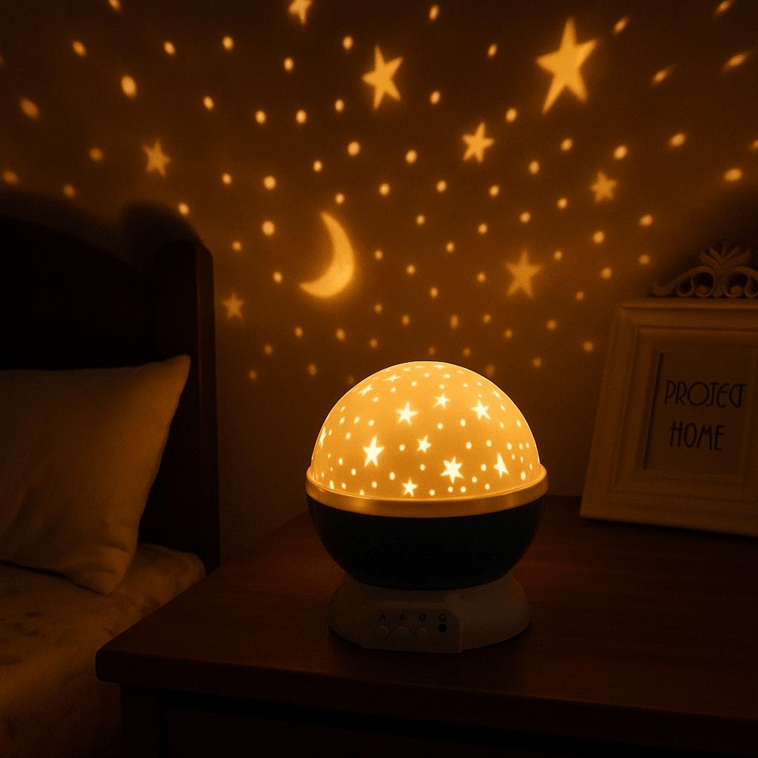 Noxella - Stjerneprojektor Nattlampe LED
