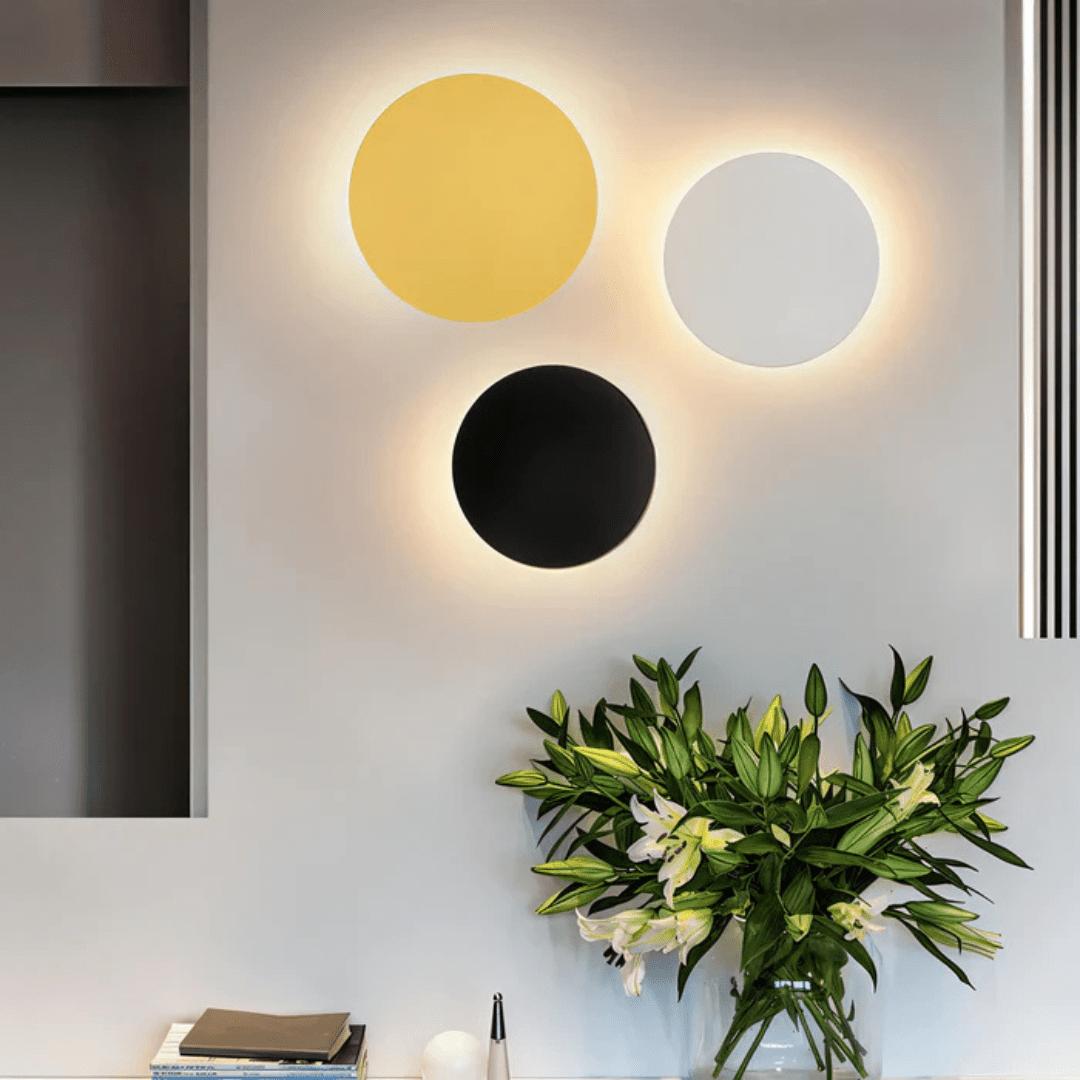 Solmira - Rund LED Vegglampe