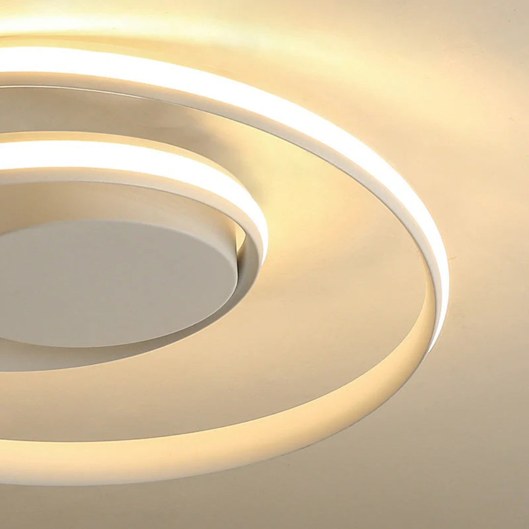 Ferronia - Moderne Ring Taklampe i Jern