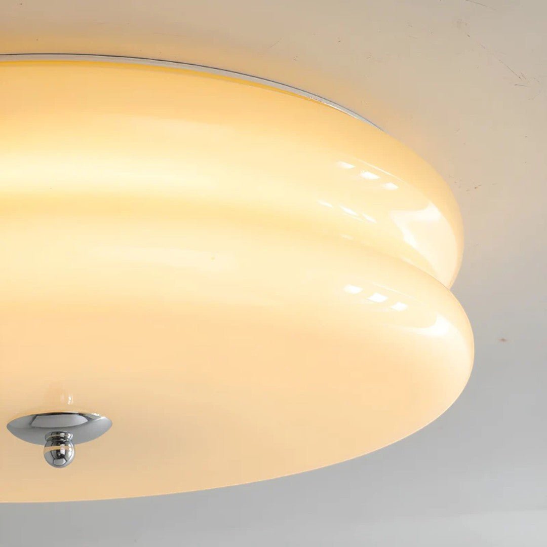 Vintage glass taklampe