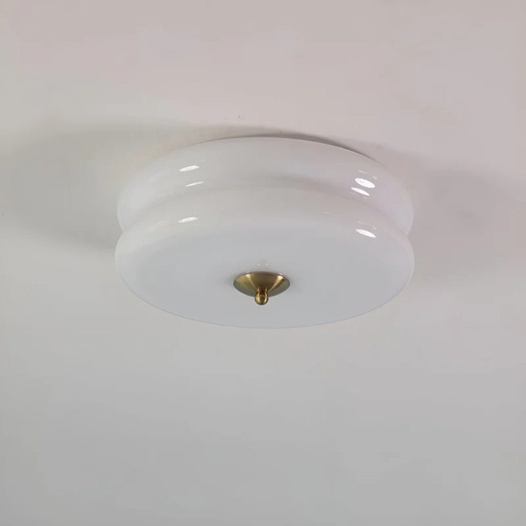 Vintage glass taklampe