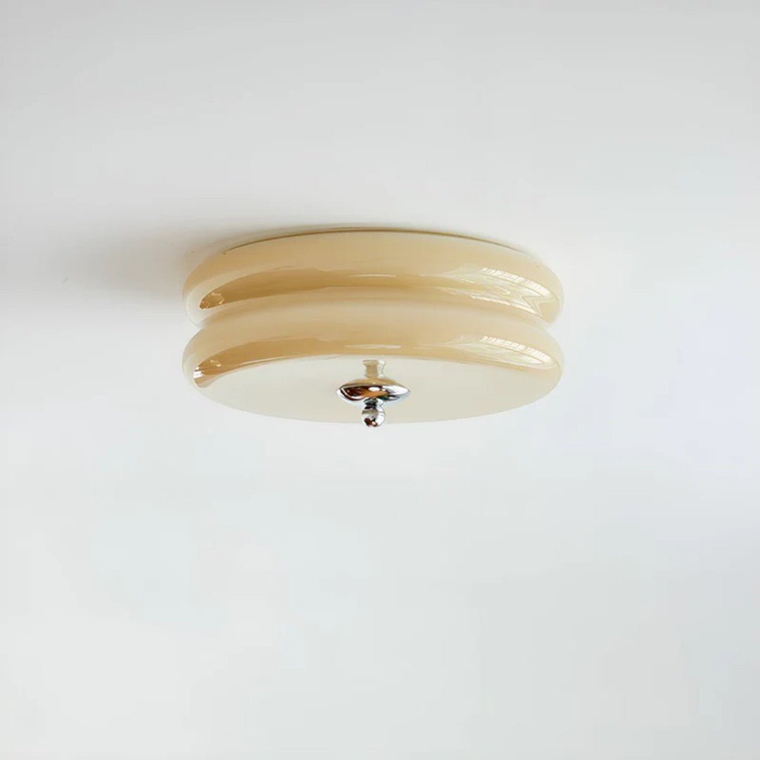 Vintage glass taklampe