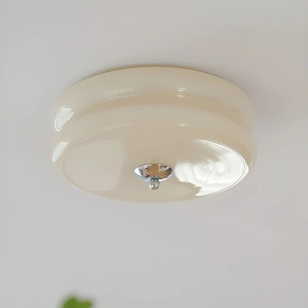 Vintage glass taklampe